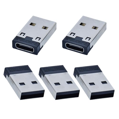 CY USB-C-Buchse auf USB 2.0-A-Stecker, 480 Mbit/s, für Laptop, Tablet, Handy, 5 Stück 5 Teile/los USB-C Typ C Buchse auf USB 2,0 A Stecker 480Mbps Daten Power Adapter CY USB-C-Buchse auf USB 2.0-A-Stecker, 480 Mbit/s, für Laptop, Tablet, Handy, 5 Stück 5 Teile/los USB-C Typ C Buchse auf USB 2,0 A Stecker 480Mbps Daten Power Adapter von CY