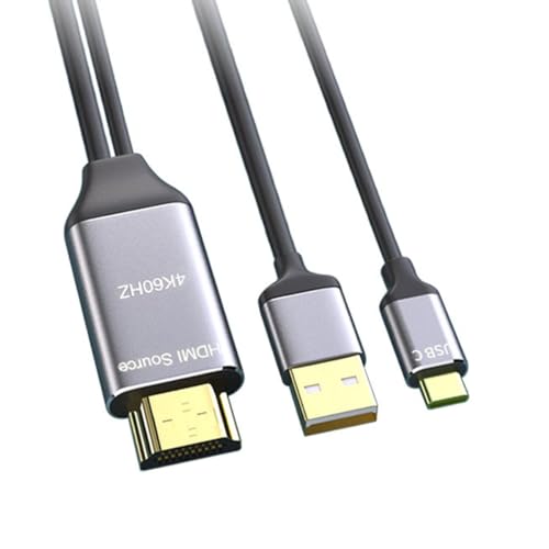 CY Umkehrbares HDMI-Kabel 1.4 auf USB 3.1 Typ C USB-C Display-Stecker 4K HDTV-Kabel für Laptop-Monitor, 1,8 m CY Umkehrbares HDMI-Kabel 1.4 auf USB 3.1 Typ C USB-C Display-Stecker 4K HDTV-Kabel für Laptop-Monitor, 1,8 m von CY