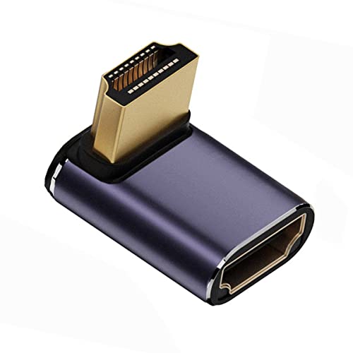 CY 8K Kabel HDMI Stecker auf HDMI 2.1 Buchse Vertikal 90 Grad nach oben abgewinkelt Low Profile UHD Verlängerungsadapter unterstützt 8K 60Hz HDTV CY 8K Kabel HDMI Stecker auf HDMI 2.1 Buchse Vertikal 90 Grad nach oben abgewinkelt Low Profile UHD Verlängerungsadapter unterstützt 8K 60Hz HDTV von CY