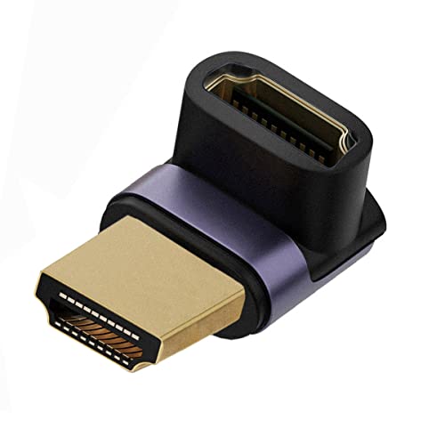 CY 8K Kabel HDMI Stecker auf HDMI 2.1 Buchse Vertikal 90 Grad nach oben abgewinkelt UHD Verlängerungsadapter unterstützt 8K 60Hz HDTV CY 8K Kabel HDMI Stecker auf HDMI 2.1 Buchse Vertikal 90 Grad nach oben abgewinkelt UHD Verlängerungsadapter unterstützt 8K 60Hz HDTV von CY