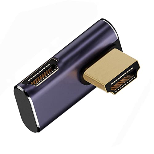 YC° CY 8K Kabel HDMI Stecker auf HDMI 2.1 Buchse Vertikal 90 Grad rechts oben abgewinkelt Low Profile UHD Verlängerungsadapter Unterstützung 8K 60hz HDTV YC° CY 8K Kabel HDMI Stecker auf HDMI 2.1 Buchse Vertikal 90 Grad rechts oben abgewinkelt Low Profile UHD Verlängerungsadapter Unterstützung 8K 60hz HDTV von CY