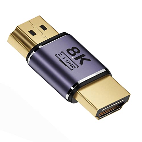 YC° CY 8K Kabel HDMI Stecker auf HDMI 2.1 Stecker UHD Verlängerung Gold Konverter Adapter Unterstützung 8K 60hz HDTV von CY