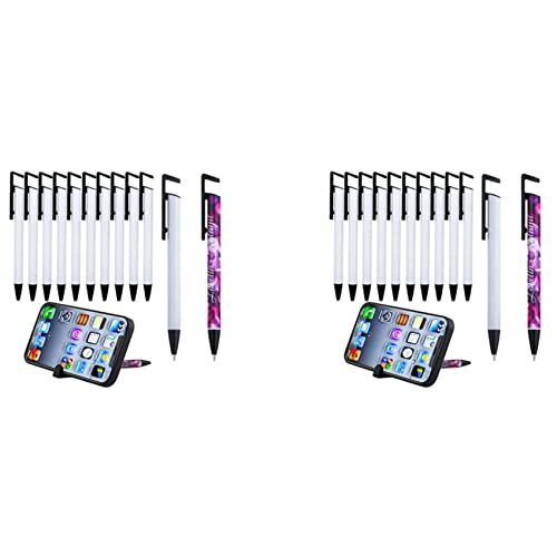 CYA Packung mit 20 Sublimation Stift Leerzeichen mit Schrumpf Folien Beschichtetem Rohr Körper für Sublimation Druck Kugelschreiber Stift von CYA