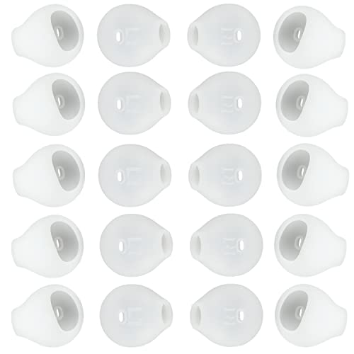 10 Paar Ohrhörer-Abdeckungen aus Silikon, Ersatz-Ohrstöpsel, kompatibel mit Samsung Galaxy Note 5/Note 7/S7/S6/S6 Edge/Level U Ohrstöpsel, Weiß 10 Paar Ohrhörer-Abdeckungen aus Silikon, Ersatz-Ohrstöpsel, kompatibel mit Samsung Galaxy Note 5/Note 7/S7/S6/S6 Edge/Level U Ohrstöpsel, Weiß von CYADCI