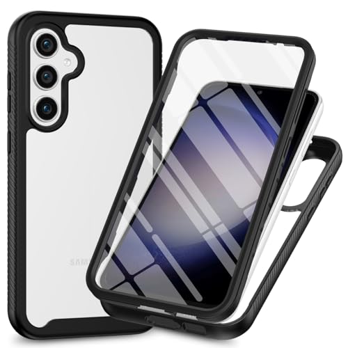 Hülle Kompatibel with Samsung Galaxy A35, TPU mit Integriertem 360 Grad Schutzhülle Tasche Wasserdicht Backcover Zubehör für Galaxy A35 Schwarz Hülle Kompatibel with Samsung Galaxy A35, TPU mit Integriertem 360 Grad Schutzhülle Tasche Wasserdicht Backcover Zubehör für Galaxy A35 Schwarz von CYANDYSL