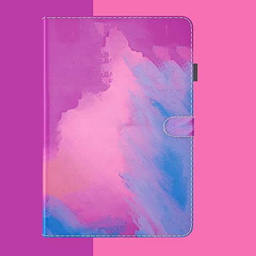 Magnetische Hülle Kompatibel with Xiaomi Redmi Pad SE, Redmi Pad SE PU Leder Klapphülle Magnetische [Standfunktion] [Kartenfächern] Schutzhülle für Redmi Pad SE Lila von CYANDYSL