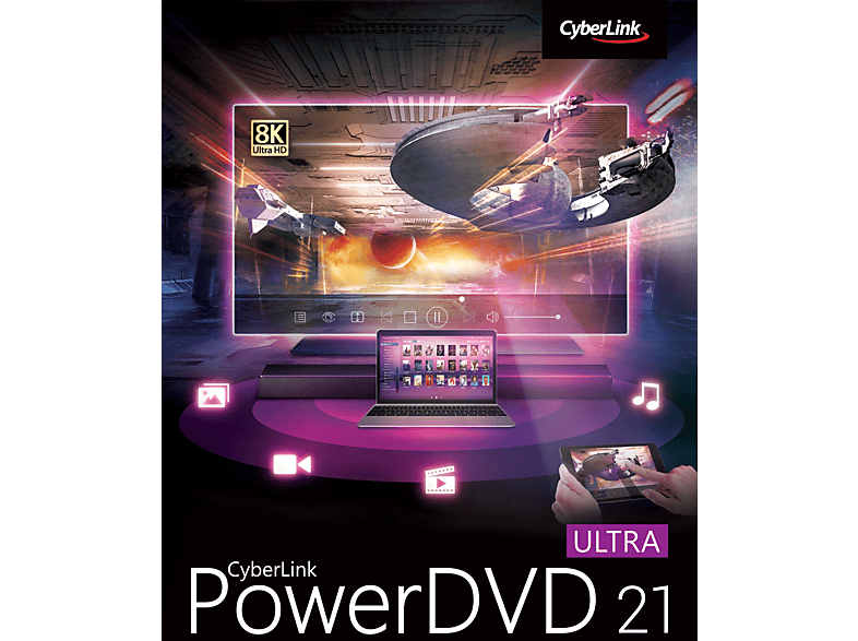 PowerDVD 21 Ultra - [Multiplattform] von CYBERLINK