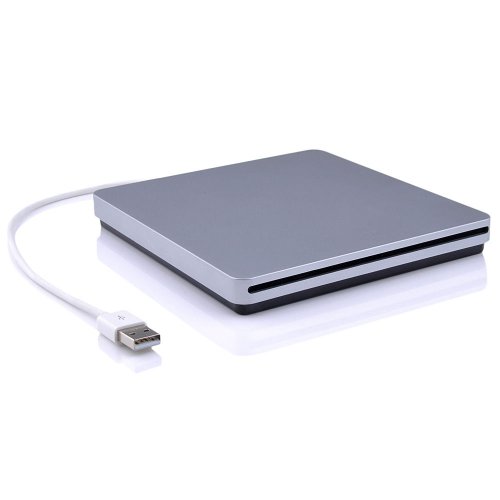 CYBERNOVA Slim-Slot USB Externe CD-RW-Laufwerk Burner, DVD-RW-Laufwerk Super Drive Player Writer (CD/RD Brenner) für Apple MacBook Air Pro von CYBERNOVA