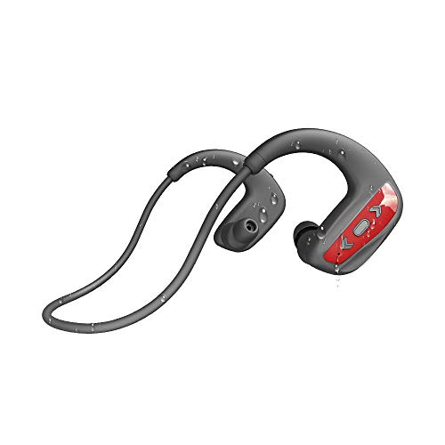 CYBORIS Kopfhörer Schwimmen 5.0 Bluetooth Kopfhörer Kabellos IPX8 18 Std in Ear Kopfhörer, MP3 Player 16GB Ohrhörer mit Noise Cancelling, Stereo HiFi Sport Kopfhörer für Laufen, Radfahren, Fitness von CYBORIS