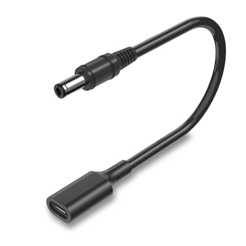 usb c 5,5x2,5mm Typ C 5v auf USB-C Eingangskabel, USB C 15W Ladekabel für Laptop Notebook, Router, Kamera, Schreibtischlampe, Elektroschrauber, TV-Box von CYD