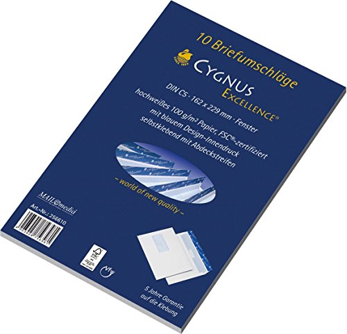 CYGNUS EXCELLENCE 256610 MAILmedia Briefumschlag, DIN C5 CYGNUS EXCELLENCE 256610 MAILmedia Briefumschlag, DIN C5 von CYGNUS EXCELLENCE