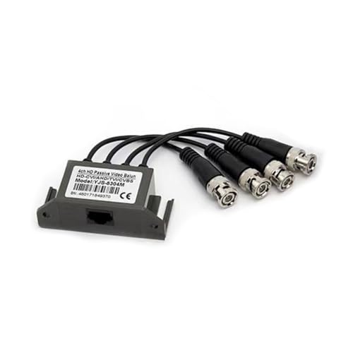 CYILPR 4-Kanal Twisted Transmitter BNC Auf Adapter Für Die Nahtlose Integration In Die Vernetzung Von Überwachungskameras von CYILPR