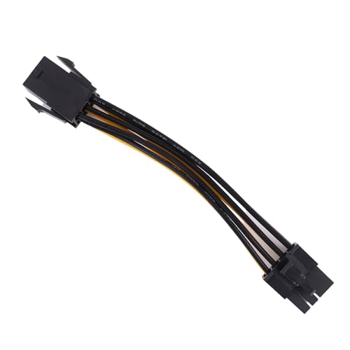 CYILPR Computer Mainboard CPU Kabel Mainboard 6Pin Buchse Auf 8Pin Stecker Adapterkabel Flachkabel von CYILPR