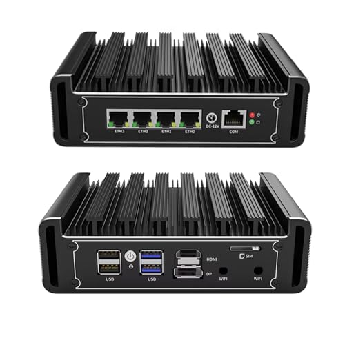 CYMINILMDPC Micro Firewall Appliance,J4125 Fanless Mini PC,4X 2.5G i226-V, Proxmox AES-NI, Soft Router & Micro Appliance CYMINILMDPC Micro Firewall Appliance,J4125 Fanless Mini PC,4X 2.5G i226-V, Proxmox AES-NI, Soft Router & Micro Appliance von CYMINILMDPC