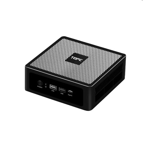 CYMINILMDPC Mini PC 13th Gen Core i7-13700H(Up to 5.0GHz),Dual LAN 2.5G+WiFi6E/BT5.2, 4K Triple Display, Compact Gaming Desktop Computer for Home/Office, Win 11 Pro von CYMINILMDPC
