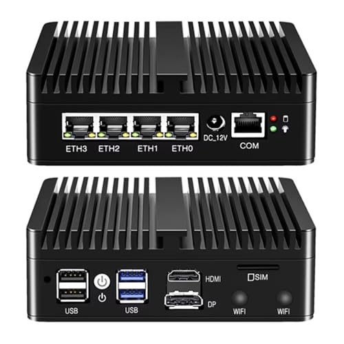 CYMINILMDPC Router Solid Firewall Appliance,N150 Fanless Mini PC 4X i226-V 2.5G Soft Router Proxmox OPNsense,Barebone CYMINILMDPC Router Solid Firewall Appliance,N150 Fanless Mini PC 4X i226-V 2.5G Soft Router Proxmox OPNsense,Barebone von CYMINILMDPC