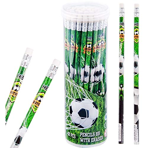 CYP Imports Fussball Fan Bleistifte mit Radiergummi 16 teiliges Set Mitgebsel von seaflash