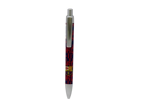 CYPBRANDS FC Barcelona Jugendkugelschreiber aus Metall, rot, FC Barcelona, offizielles Lizenzprodukt (CyP Brands), BP-22-BC von CYPBRANDS