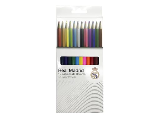 CYPBRANDS Real Madrid, Buntstifte, Farben, Bleistifte, Basteln, Kreative Aktivitäten, Mehrfarbig, Offizielles Produkt CYPBRANDS Real Madrid, Buntstifte, Farben, Bleistifte, Basteln, Kreative Aktivitäten, Mehrfarbig, Offizielles Produkt von CYPBRANDS