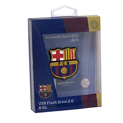 CYPBRANDS Unisex Jugend Pendrive USB-Stick Rubber16 GB Wappen FC Barcelona, Blau/Weinrot, 16GB CYPBRANDS Unisex Jugend Pendrive USB-Stick Rubber16 GB Wappen FC Barcelona, Blau/Weinrot, 16GB von CYPBRANDS