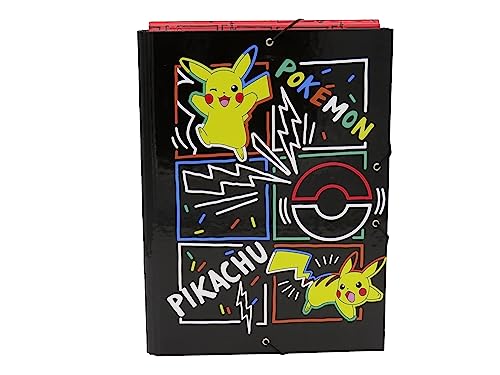 Carpeta A4 Pikachu Pokemon Solapas von CYPBRANDS