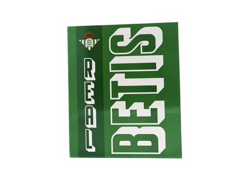 CyP Brands – Real Betis Balompié, 4-Ring-Ordner, Schulbedarf, Aktenschrank, Carpesano, Fußball, Klassifizierer, grüne Farbe, offizielles Produkt CyP Brands – Real Betis Balompié, 4-Ring-Ordner, Schulbedarf, Aktenschrank, Carpesano, Fußball, Klassifizierer, grüne Farbe, offizielles Produkt von CYPBRANDS