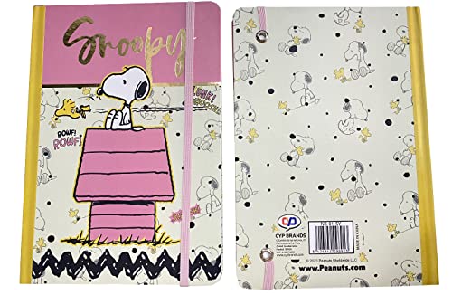 Snoopy Notizbuch, Organizer, Notizbuch, Planer, Tagebuch, A5, Schreibwaren, mehrfarbig, offizielles Produkt (CyP Brands) von CYPBRANDS