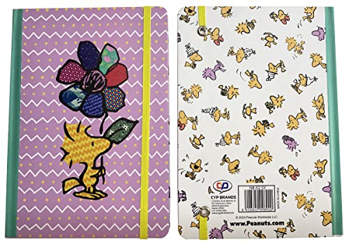 Snoopy Notizbuch, Organizer, Notizbuch, Planer, Tagebuch, A5, Schreibwaren, mehrfarbig, offizielles Produkt (CyP Brands) von CYPBRANDS