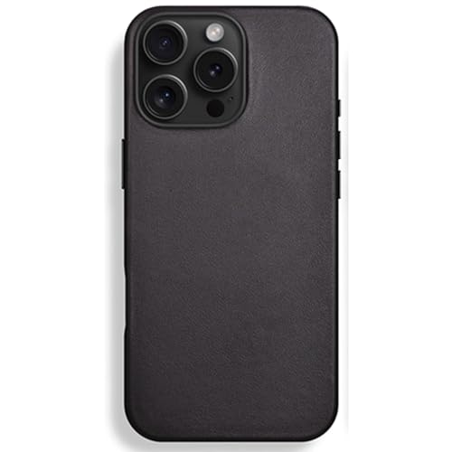 CYPOSLDN Echtlederhülle Für iPhone 16/16 Pro/16 Plus/16 Pro Max, Magnetisches Kabelloses Laden, Business-Fallschutzhülle, Faserfutter, Kratzfeste Schale,16pro max,Purple CYPOSLDN Echtlederhülle Für iPhone 16/16 Pro/16 Plus/16 Pro Max, Magnetisches Kabelloses Laden, Business-Fallschutzhülle, Faserfutter, Kratzfeste Schale,16pro max,Purple von CYPOSLDN