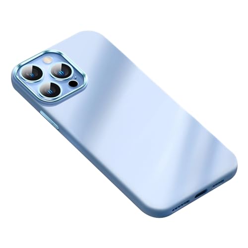 CYPOSLDN Flüssigsilikonhülle Für iPhone 16/16 Pro/16 Plus/16 Pro Max, Hautfreundliche Bonbonfarben, Modische, Schlanke Anti-Fall-Hülle Für Männer Und Frauen,16,Blue von CYPOSLDN