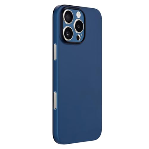 CYPOSLDN Hülle Für iPhone 16/16 Pro/16 Plus/16 Pro Max, Ultradünne, Langlebige PP-Hülle, Leicht, Kratz- Und Sturzfest, Kabelloses Laden,16,Blue von CYPOSLDN