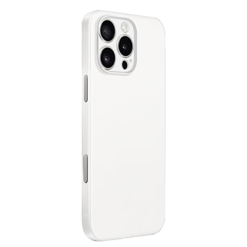 CYPOSLDN Hülle Für iPhone 16/16 Pro/16 Plus/16 Pro Max, Ultradünne, Langlebige PP-Hülle, Leicht, Kratz- Und Sturzfest, Kabelloses Laden,16pro,White von CYPOSLDN