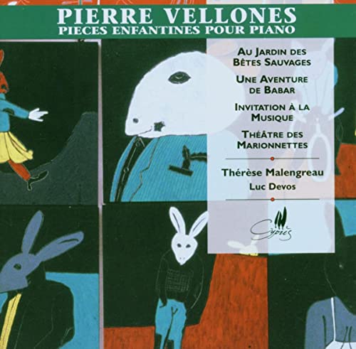Pierre Vellones: Klavierwerke für Kinder von CYPRES