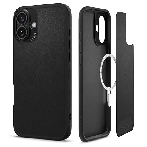 CYRILL von Spigen Kajuk Mag Hülle Kompatibel mit iPhone 16 Plus (2024) - Black von CYRILL