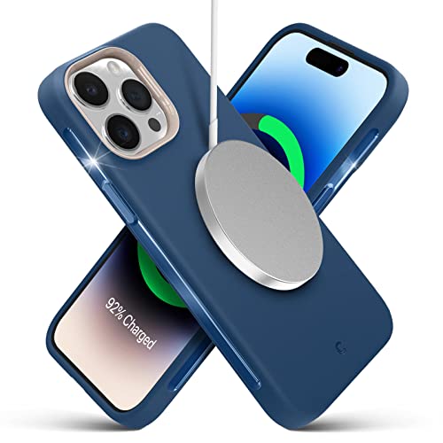 CYRILL von Spigen Ultra Color Mag Kompatibel mit iPhone 14 Pro Max (6,7") [Kompatibel mit MagSafe] Magnetisches Kabelloses Laden Dünne Handyhülle iPhone 14 Pro Max Case - Coast von CYRILL