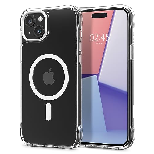 CYRILL von Spigen Ultra Sheer Mag Hülle Kompatibel mit iPhone 15 (2023) - Crystal Clear Mag von CYRILL