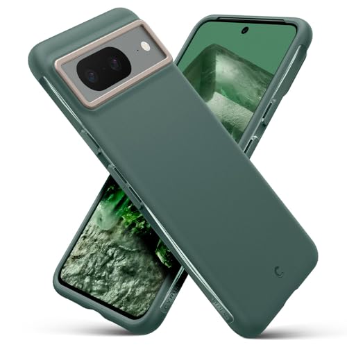 CYRILL von Spigen UltraColor Hülle [Staubfrei] kompatibel mit Google Pixel 8 (2023)- Kale von CYRILL