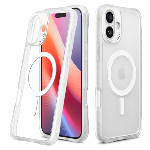 CYRILL von Spigen UltraSheer Mag Hülle Kompatibel mit iPhone 16 Plus (2024) - Matte Clear von CYRILL
