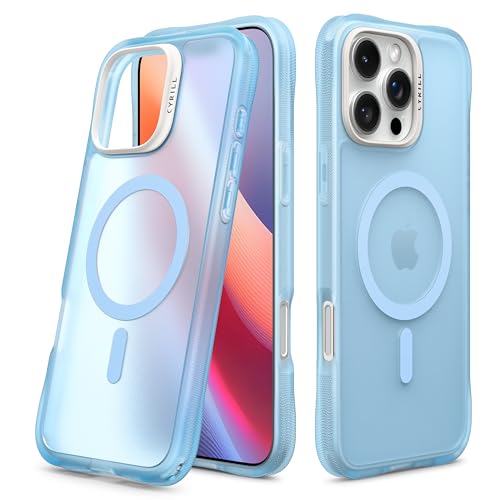 CYRILL von Spigen UltraSheer Mag Hülle Kompatibel mit iPhone 16 Pro (2024) - Baby Blue von CYRILL