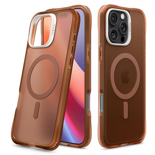 CYRILL von Spigen UltraSheer Mag Hülle Kompatibel mit iPhone 16 Pro (2024) - Espresso von CYRILL