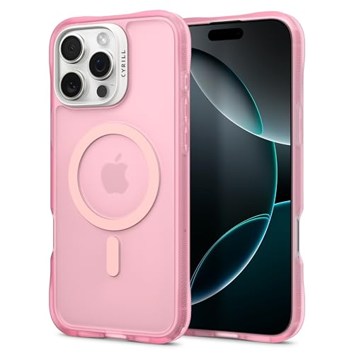 CYRILL von Spigen UltraSheer Mag Hülle Kompatibel mit iPhone 16 Pro Max (2024) - Baby Pink von CYRILL