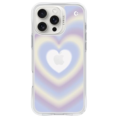 CYRILL von Spigen UltraSheer Mag Muster Hülle Kompatibel mit iPhone 16 Pro (2024) - Lilac Love von CYRILL