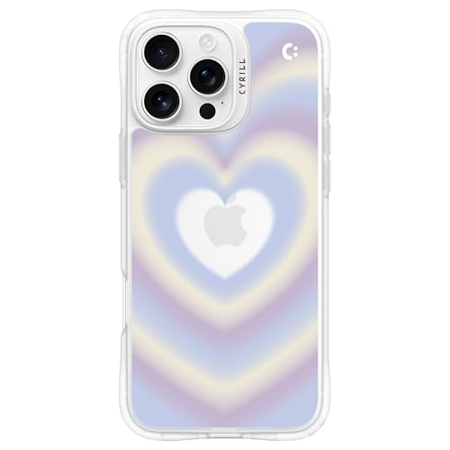 CYRILL von Spigen UltraSheer Mag Muster Hülle Kompatibel mit iPhone 16 Pro Max (2024) - Lilac Love von CYRILL