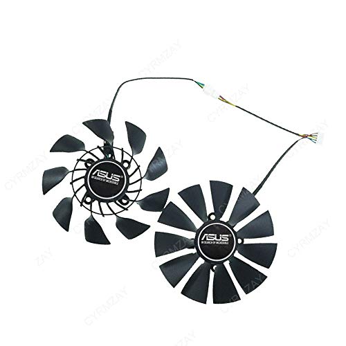T129215SU graphics card Lüfter kompatibel für ASUS GTX780 GTX780TI R9 280 290 R9 280X 290X von CYRMZAY
