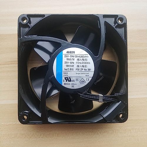 CYRMZAY kompatibel für 4650N AC 230V 50/60Hz 18W/19W cooling Lüfter von CYRMZAY