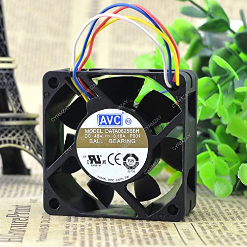 CYRMZAY kompatibel für AVC DATA0625B8H 48V 0.16A 4-Wire 6cm cooling Lüfter von CYRMZAY