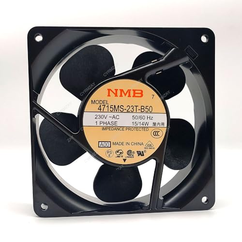 CYRMZAY kompatibel für NMB 4715MS-23T-B50 230VAC 15-14W 12038 cooling Lüfter von CYRMZAY