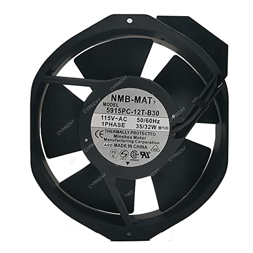 CYRMZAY kompatibel für NMB-MAT 5915PC-12T-B30 AC 115V 35-32W 17238 cooling Lüfter von CYRMZAY