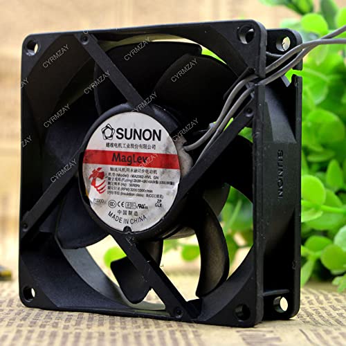 CYRMZAY kompatibel für SUNON MA2082-HVL.GN 220V 4.6W 80x80x25mm 8CM 8025 2-Wire AC Lüfter von CYRMZAY