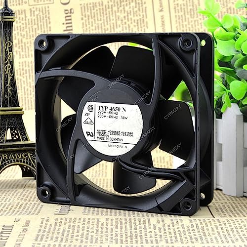 CYRMZAY kompatibel für TYP 4650N 220V 12038 18W all metal high temperature resistant cooling Lüfter von CYRMZAY